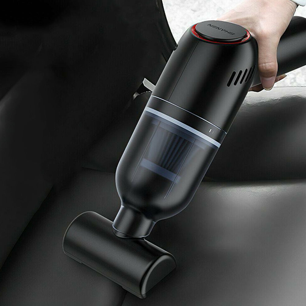 9000Pa Cordless Handheld Car Vacuum Lightweight Cleaner Rechargeable Portable Duster Black