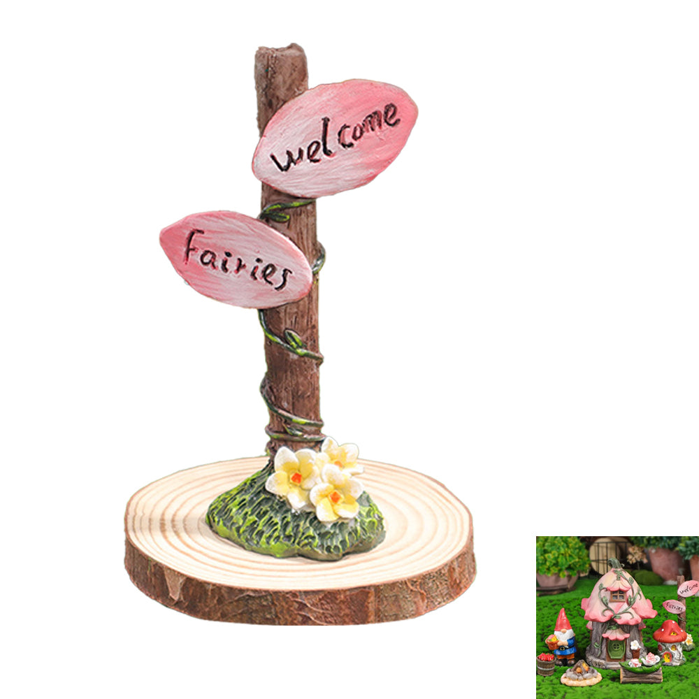 Fairy Garden Miniature Decoration Micro Landscape Ornaments DIY Fairy Garden Kits Accessories for Outdoor Indoor-Style 7