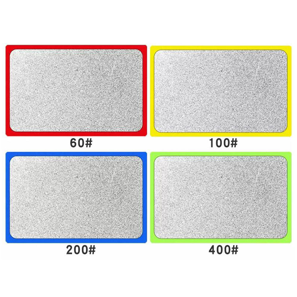 4 Pack Diamond Hand Polishing Blocks Sanding Sponge Pads for Ceramic Tile Glass Grinding Style 1