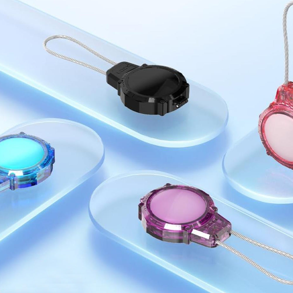 4Pcs Protective Cases for AirTag Scratch-Resistant AirTag Holder with Locking System