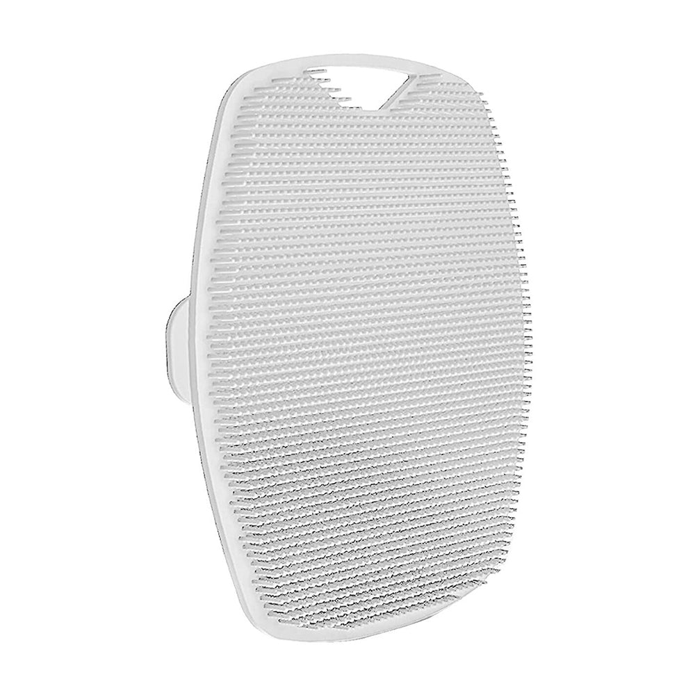 Silicone Body Scrubber Exfoliating Scrub Brush Shower Massage Cleaning Brush Gray