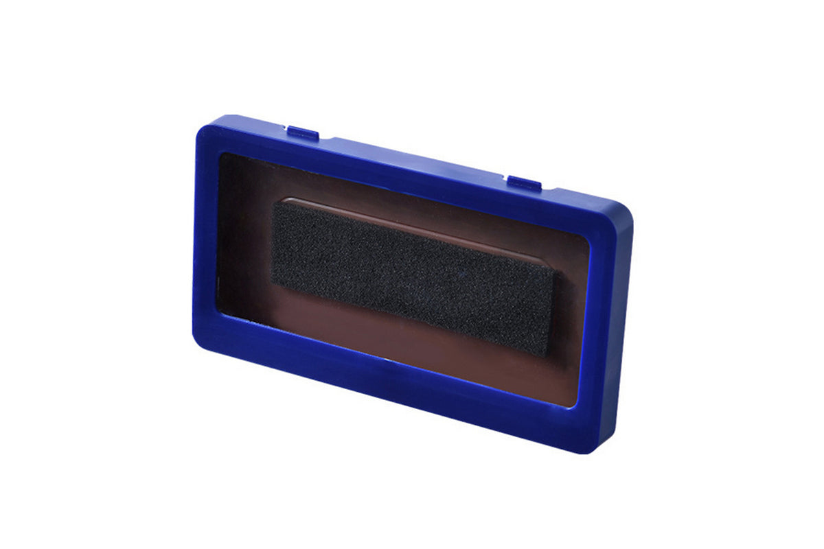 Bathroom Waterproof Anti-Fog Wall Mount Shower Phone Storage Case-Blue