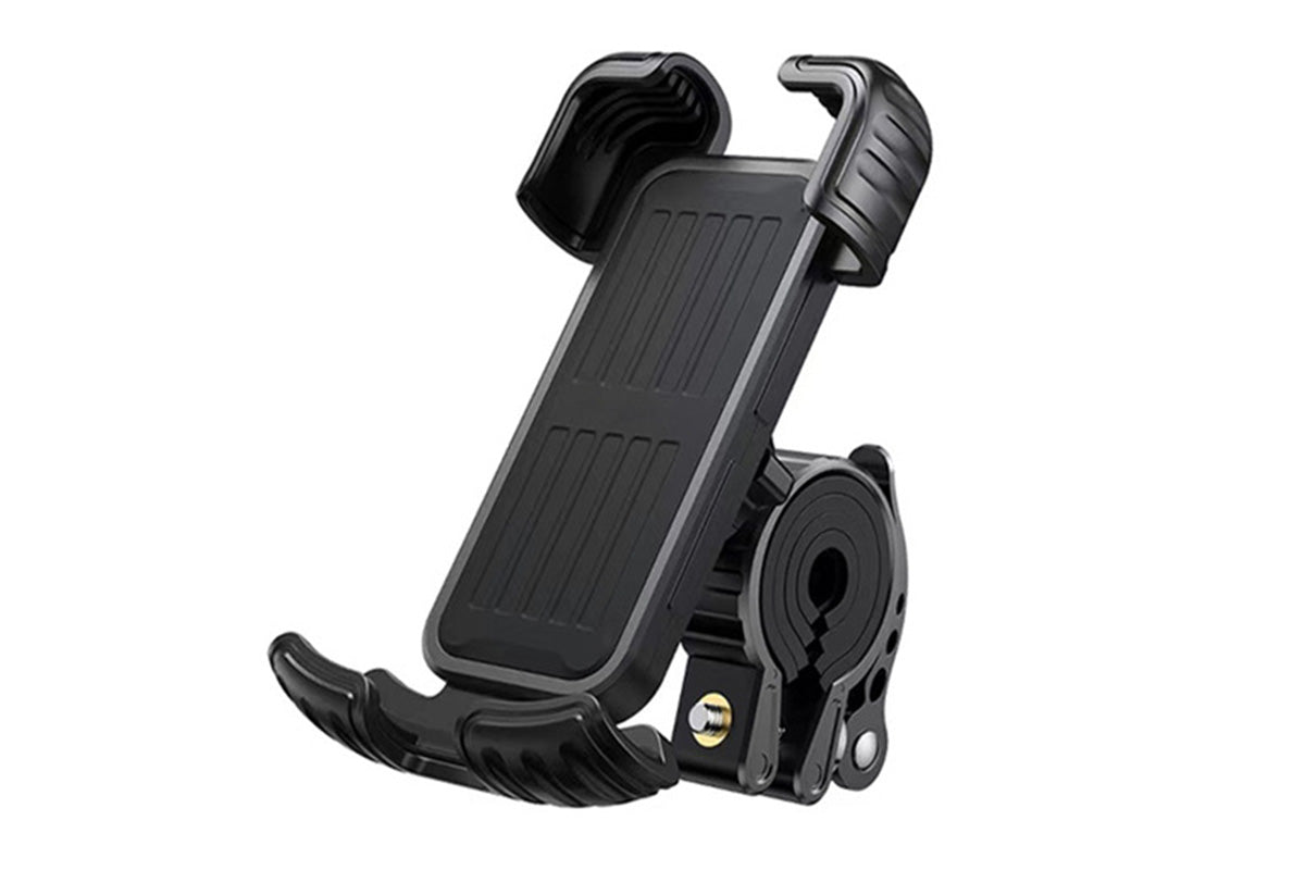 Aluminum Alloy 360-Degree Rotating Bike & Motorcycle Phone Holder for 4.7-6.8 Inch Smartphones