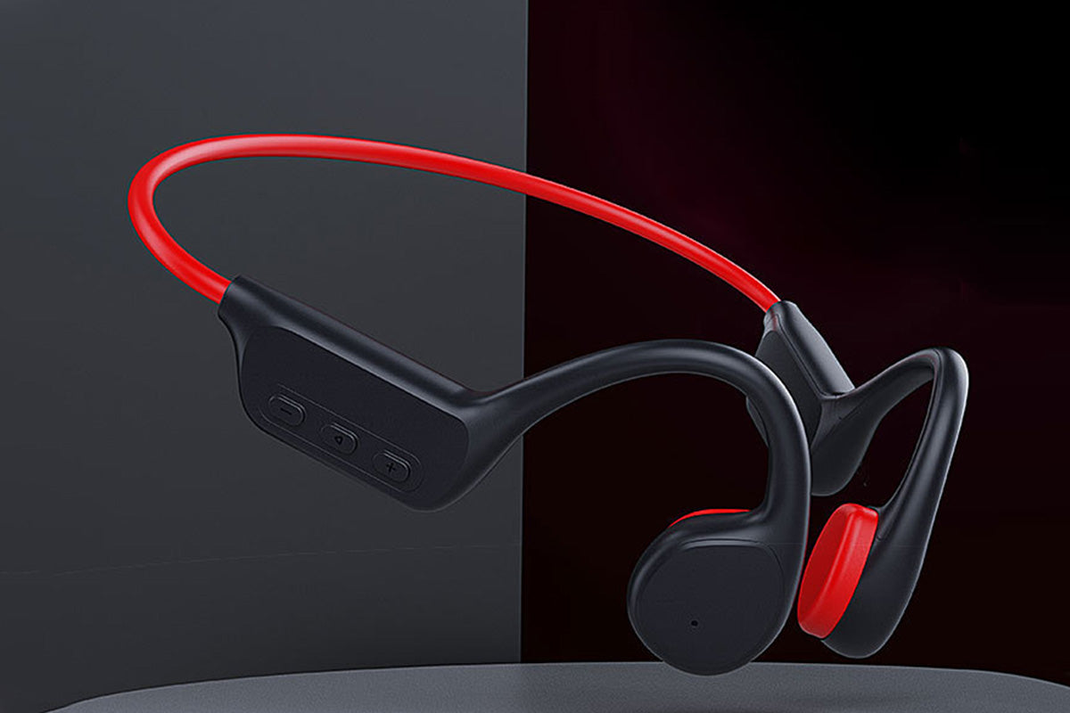 Wireless Bone Conduction Earphones Swimming IPX8 Water-Resistant Headphones