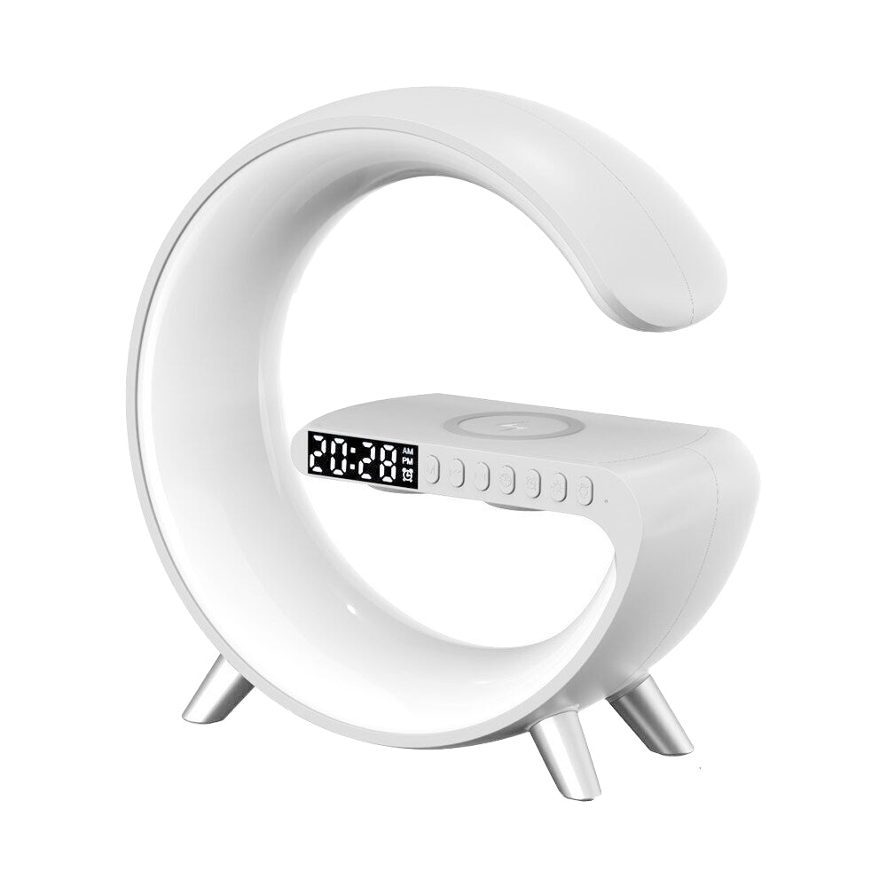 3 in 1 Night Light Bluetooth Speaker with Wireless Charger