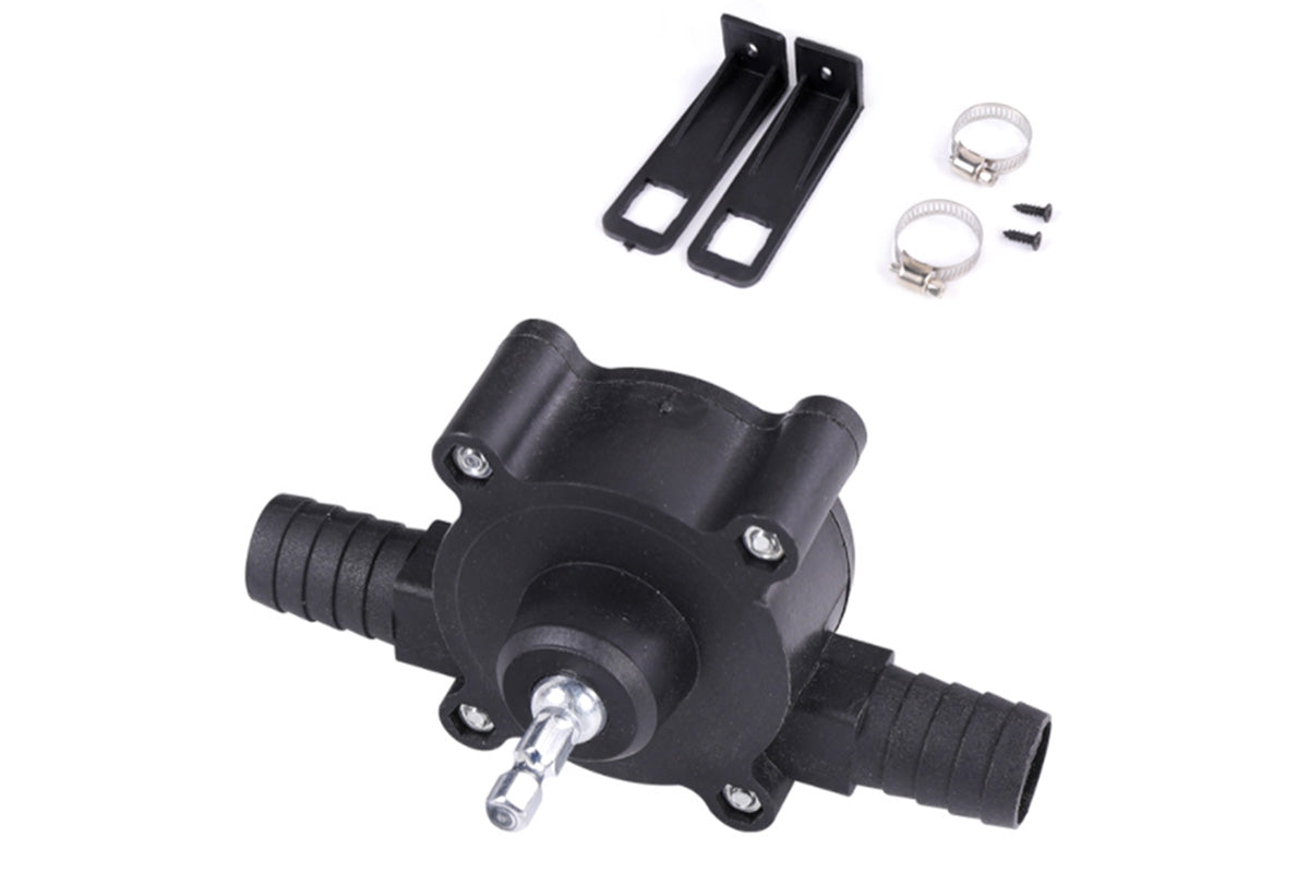 Hand Electric Drill Drive Self Priming Pump Water Oil Transfer Small Pumps for Home