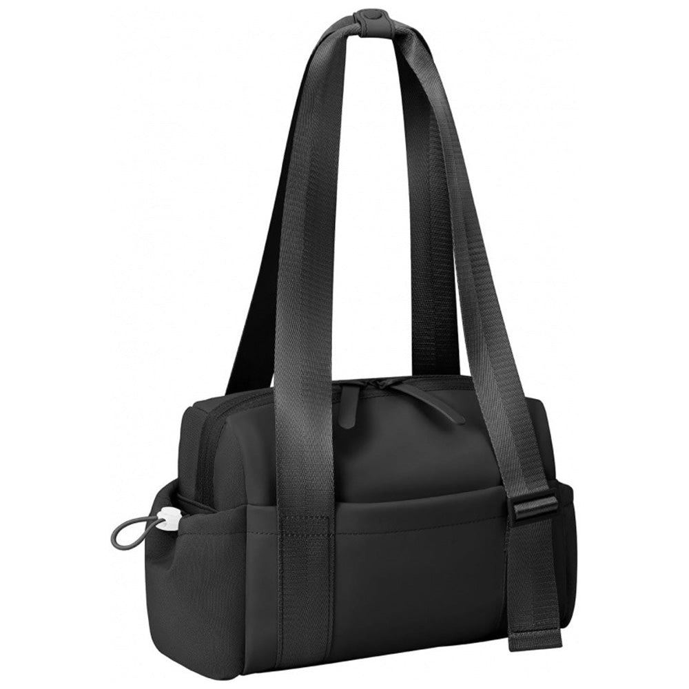 Mini Gym Bag for Women Girls Small Gym Tote Bag with Wet Compartment Workout Sport Shoulder Bag Black