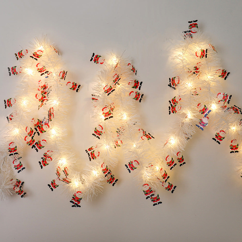 5M Christmas LED Garland ¨C 50 Warm White Lights for Indoor & Outdoor Tree Decoration Style 2