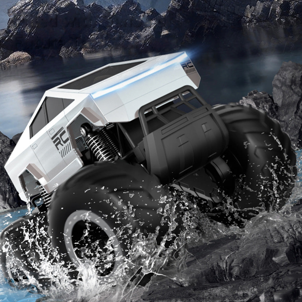 2.4GHz Remote Control Car Toy 4WD All Terrain RC Off-Road Pick-Up Truck Toy