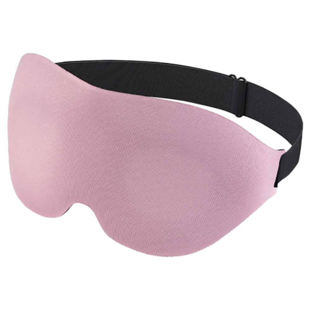 Travel 3D Sleeping Eye Mask Light Blocking Eye Shade Cover Pink