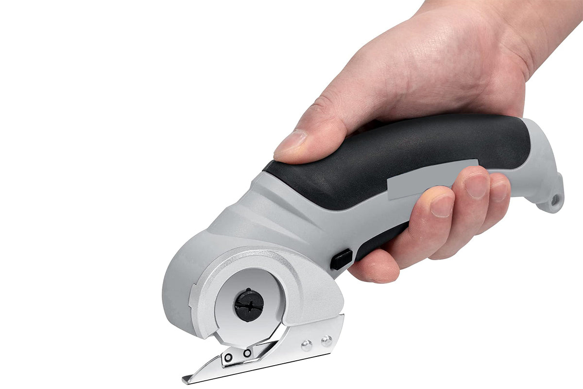 Cordless Cardboard Cutter Electric Fabric Cutter with Lock 4.2V Electric Scissors Multi-Cutting Tools for Leather Felt Rug Box