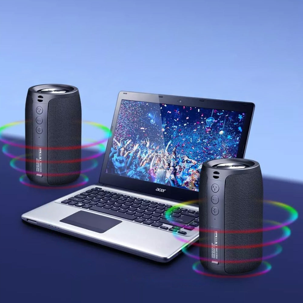 Wireless Bluetooth 5.2 Speaker Outdoor Portable Loud Stereo Speaker