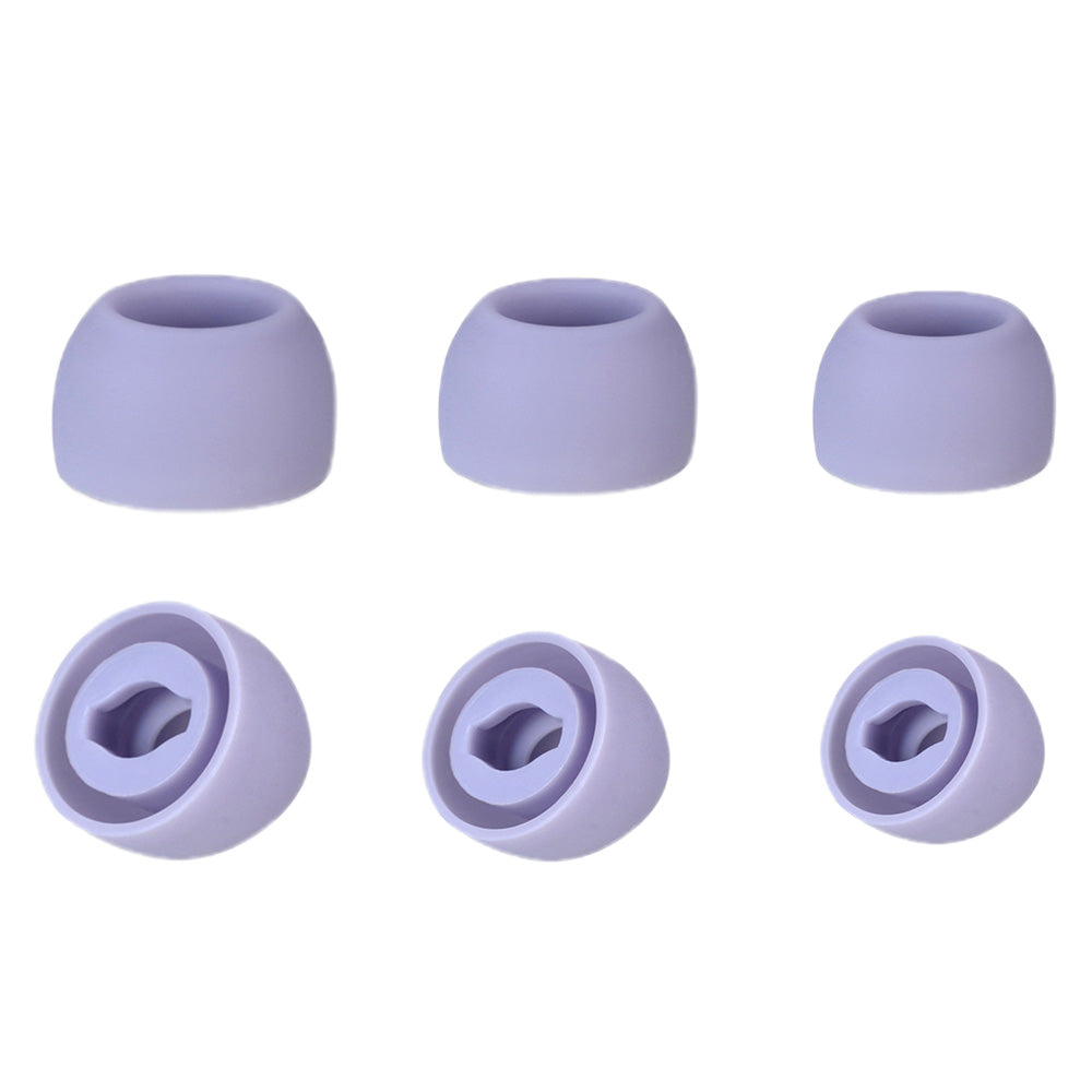3 Pairs of Replacement Ear Caps for Samsung Galaxy Buds Pro Silicone Ear Tips Purple