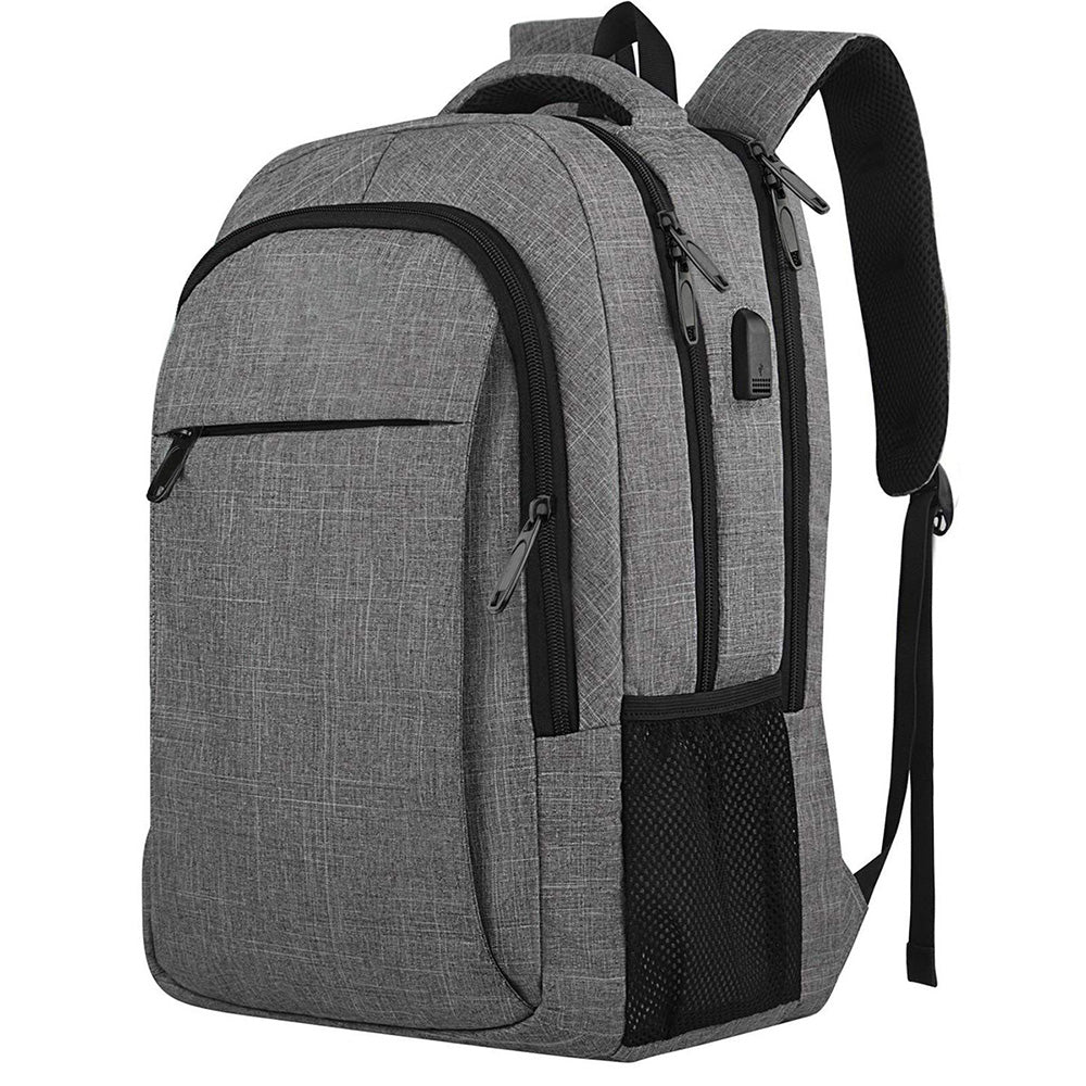 Travel Laptop Backpack Work Bag with USB Charging Port Water Resistant Business Rucksack
