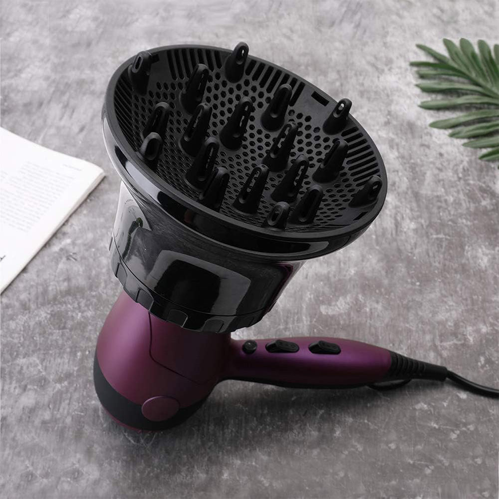 Universal Hair Dryer Diffuser Attachment for Curly and Natural Wavy Hair