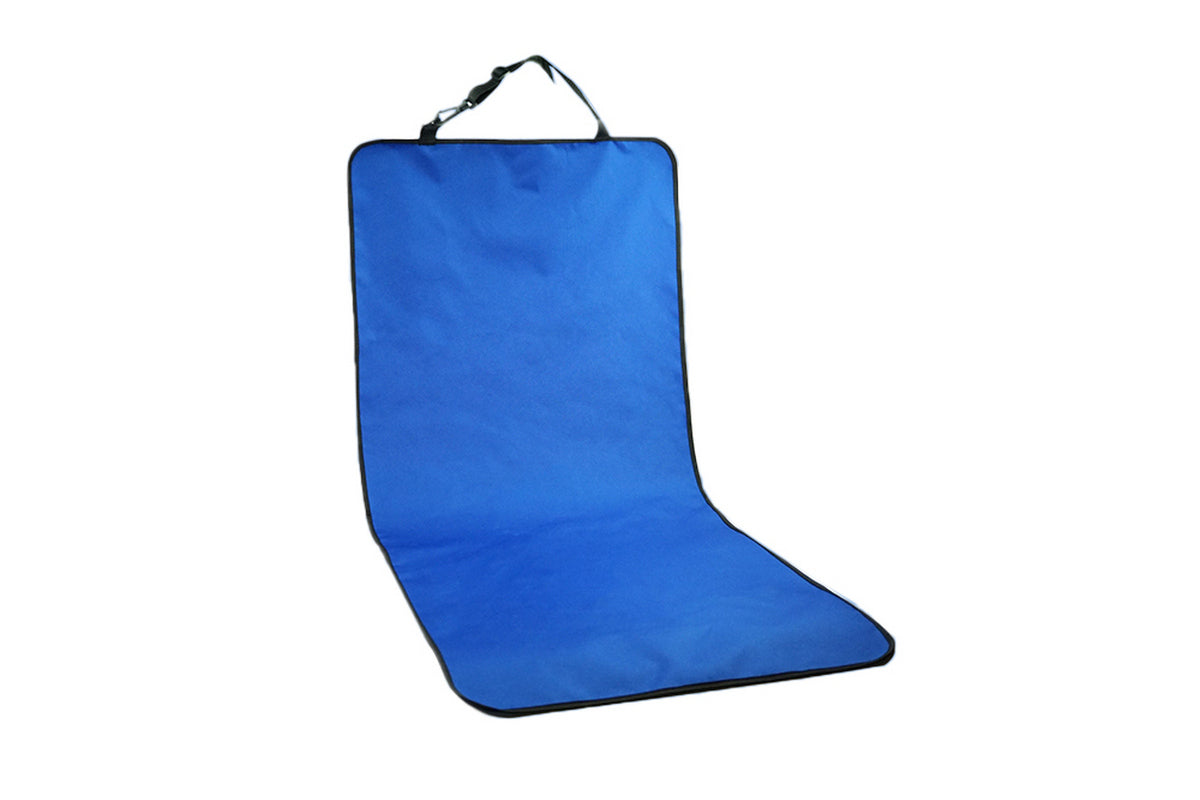 Nonslip Waterproof Durable Car Universal Fit Interior Backseat Dog Seat Covers-Blue