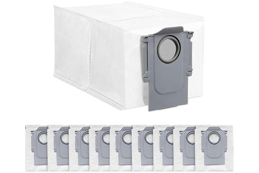 10Pcs Vacuum Dust Bags 3L Large Capacity for Roborock Qrevo S MaxV S8 Ultra P10 P20 Pro