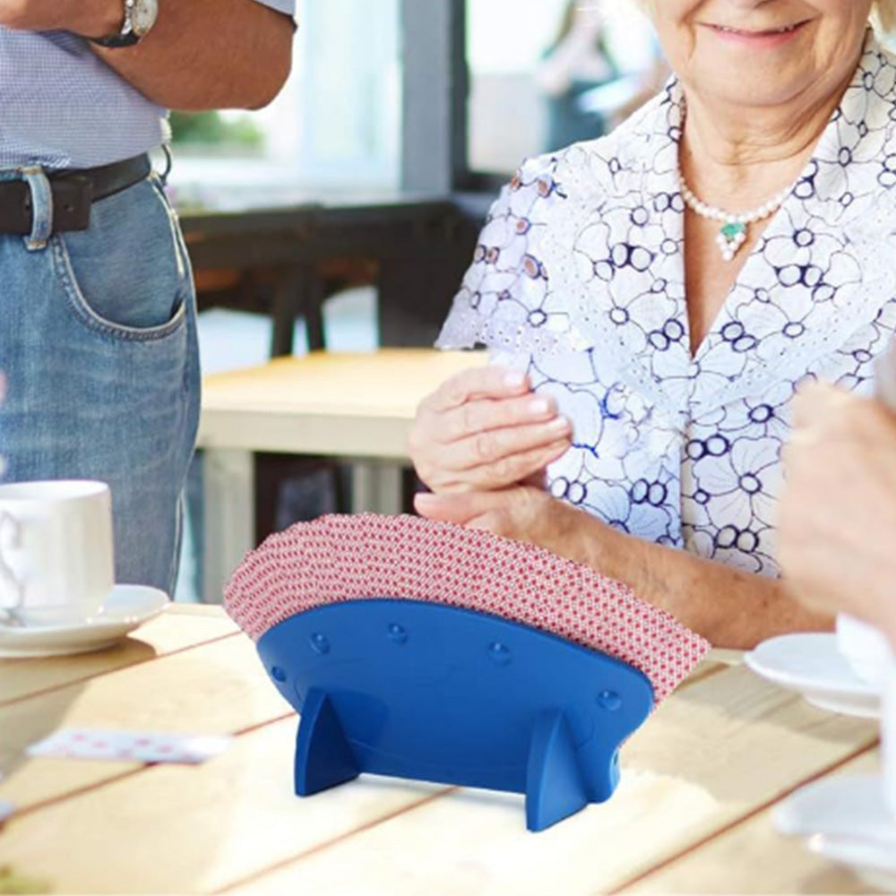 4Pcs Hands-Free Playing Card Holders for Bridge Canasta UNO Card