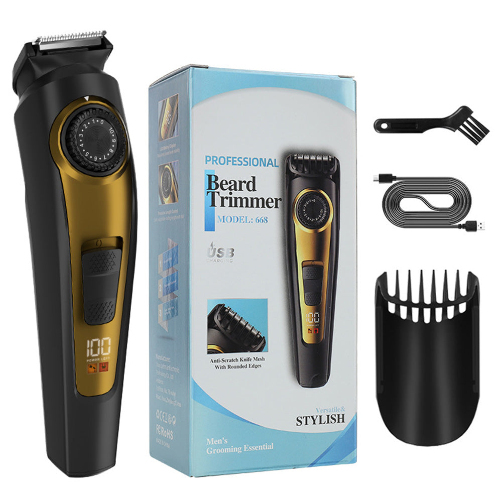 Electric Adjustable Beard Trimmer for Men ââ‚?Precision Grooming Tool