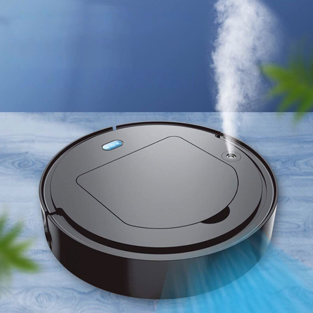 4?ina€? Smart Vacuum Cleaner Wireless Sweeping Robot with UV Cleaning Function Black
