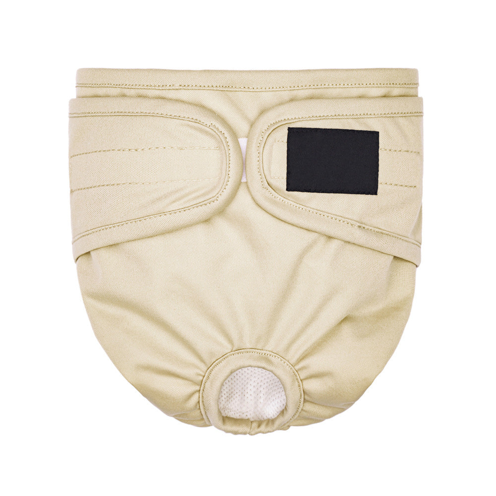FeMale Dog Diapers Puppy Nappy Wrap Sanitary Pants Physiological Underpants Khaki