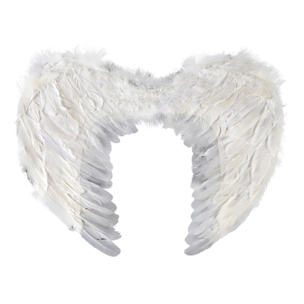 3Pcs Set Angel Costume White Angel  Wings and Halo Cosplay Kit for Christmas Party