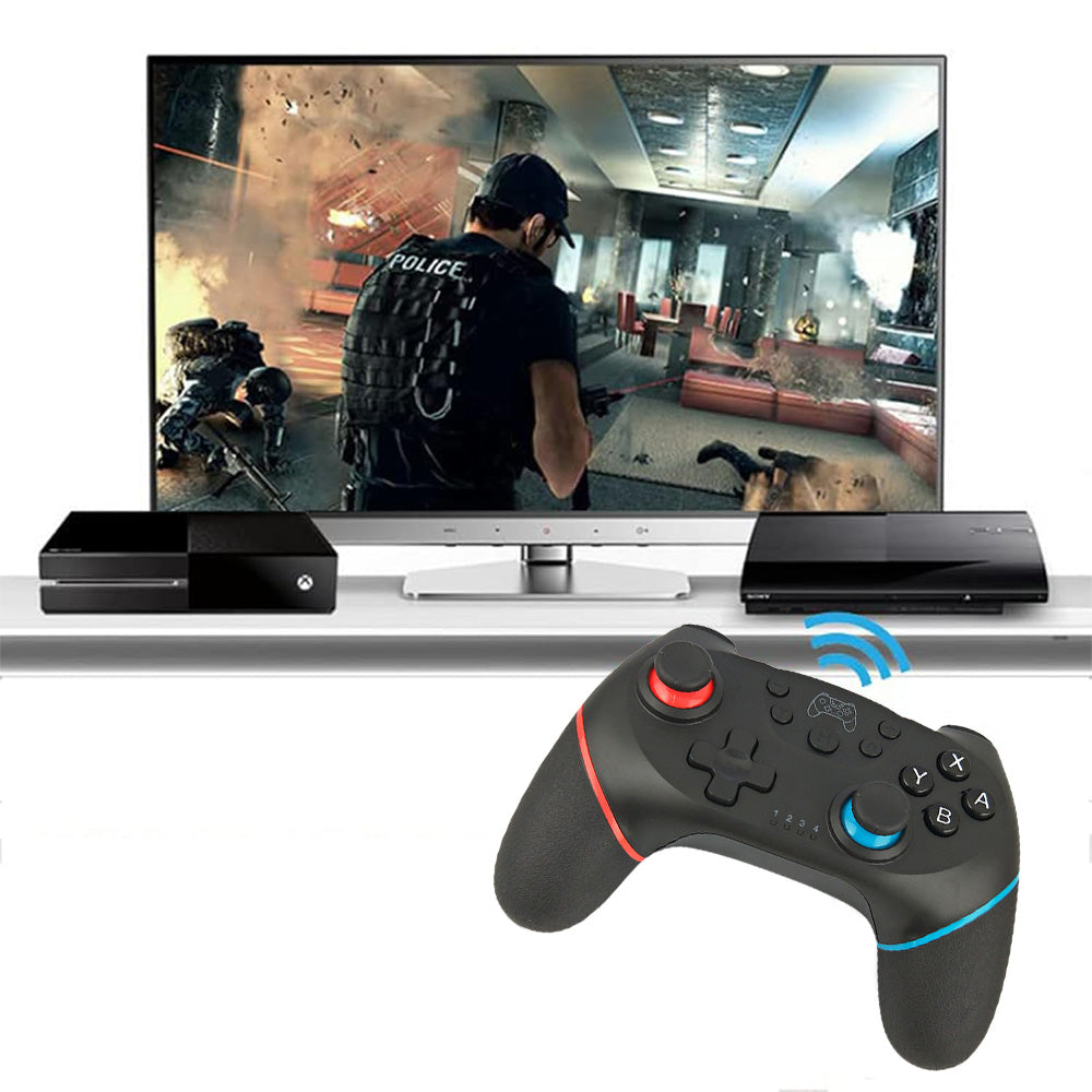 Wireless Replacement Controller Dual Vibration Ergonomic Controller for Nintendo Switch/Lite/OLED/Switch 2 Black