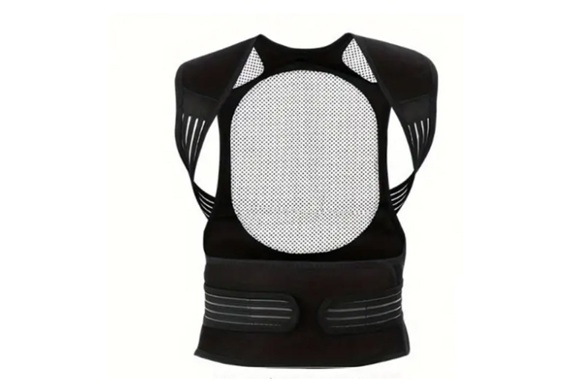 Self Heating Belt Lumbar Lower Back Support Brace For Therapy Pain Relief