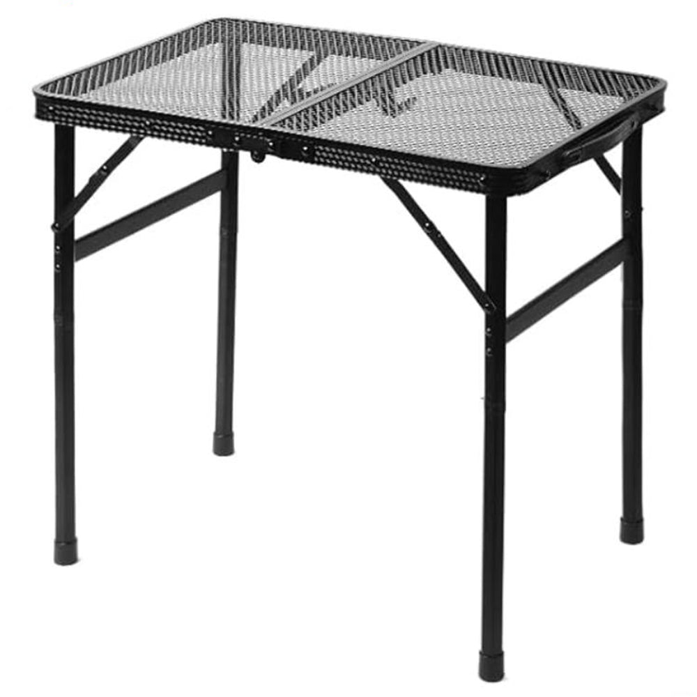 Folding Table Portable Adjusting Mesh Table for Camping BBQ Fishing