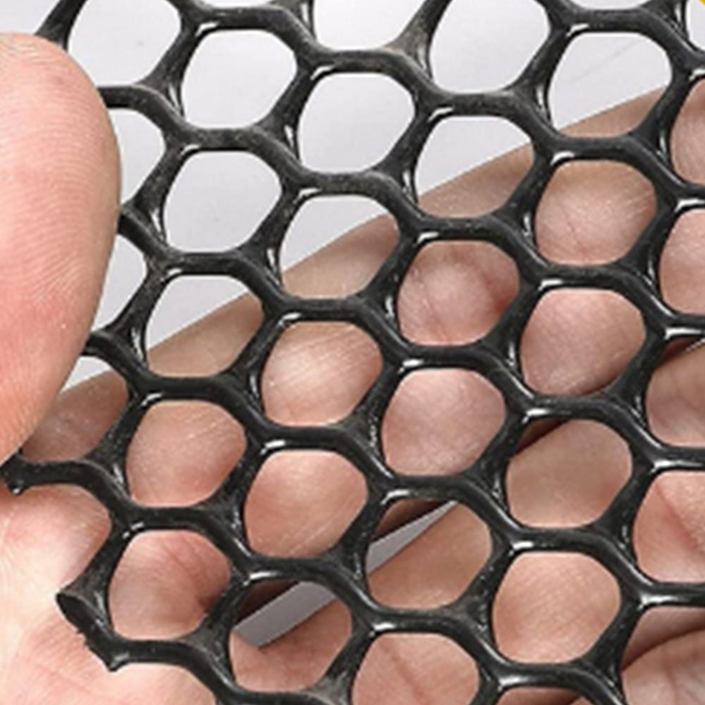 3-Meter Black Plastic Barrier Mesh Fence Keep Away Poultry Dogs Rabbit Snake