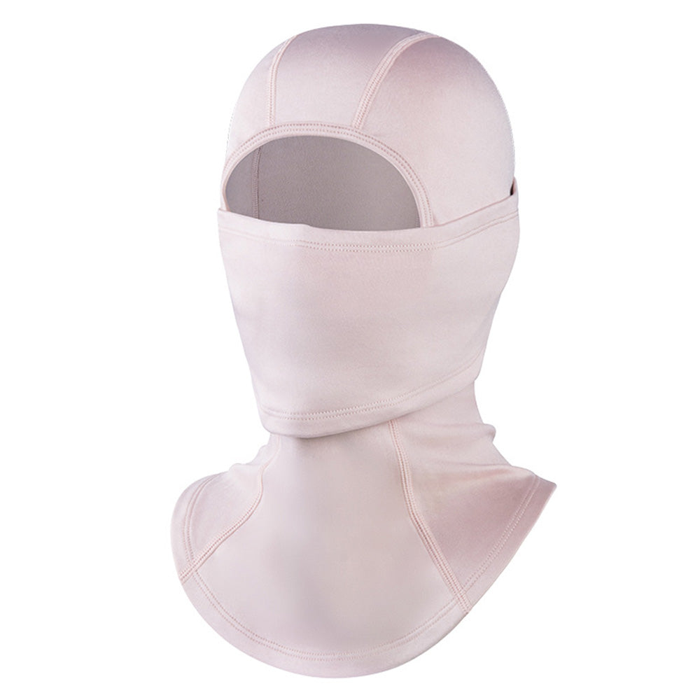 Winter Warm Face Mask Headgear Outdoor Sports Cap Pink