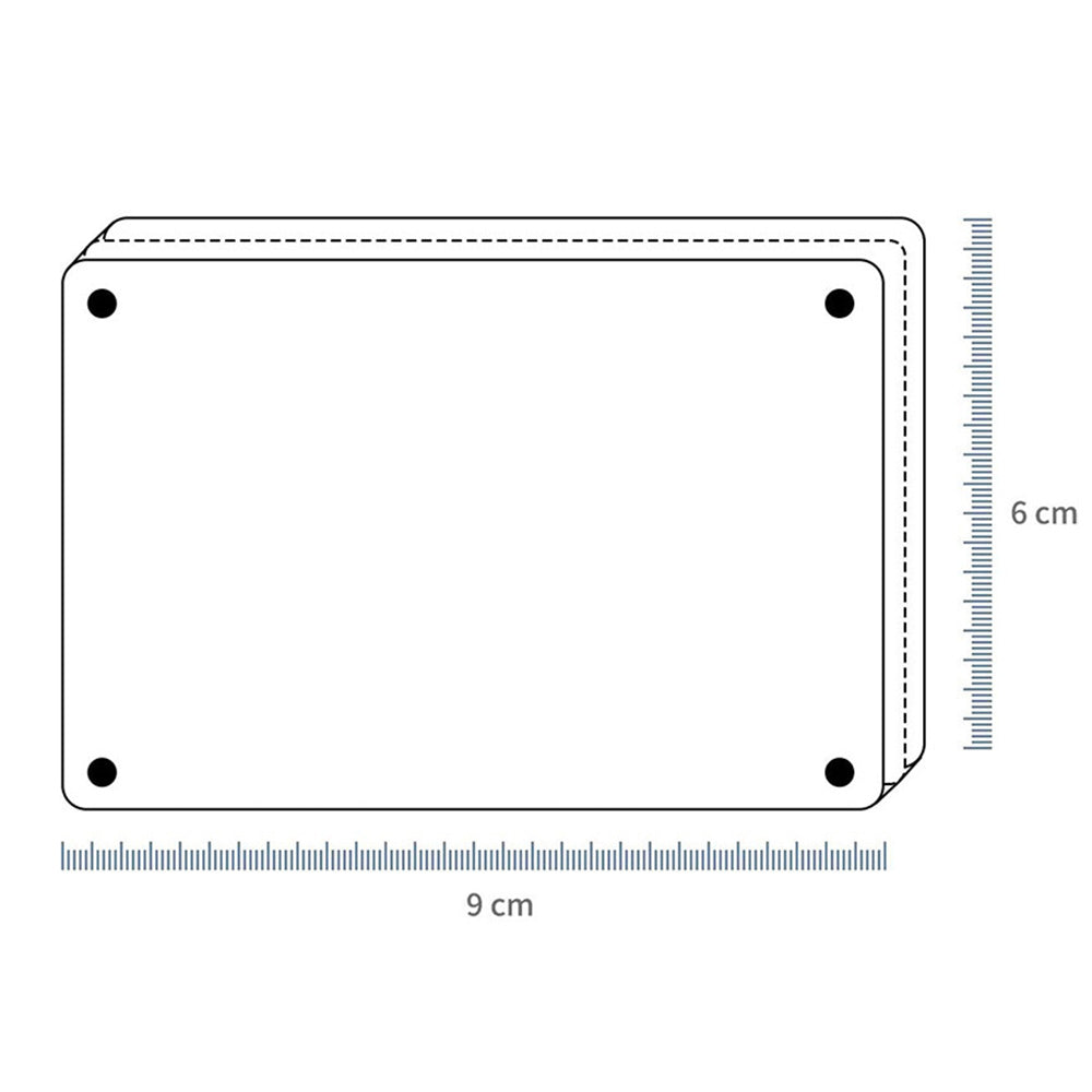 5Pcs Acrylic Fridge Frame Photo Picture Frames Clear Picture Display Holder