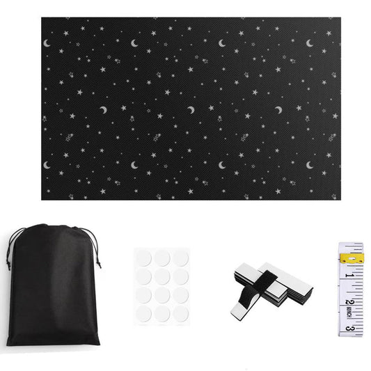 Travel Temporary Blackout Window Cover Blackout Curtains for Bedroom Dorm Room