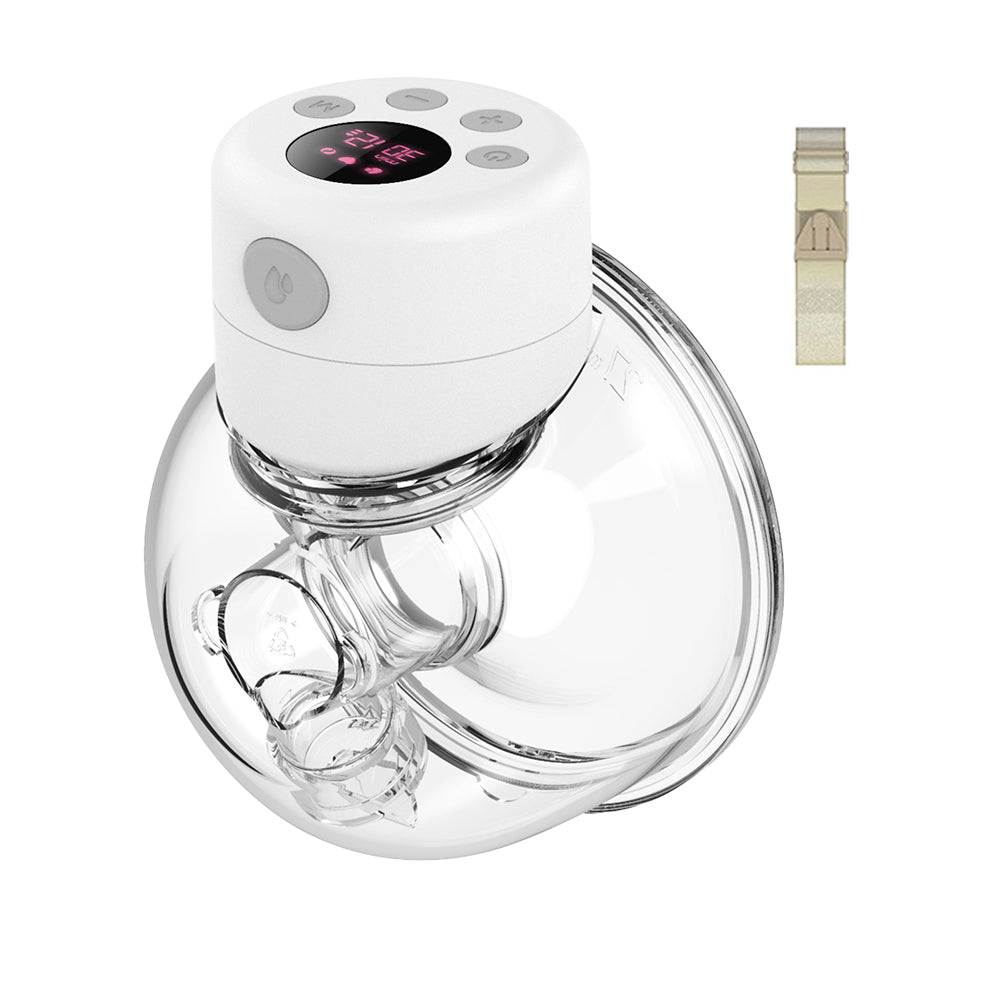Wearable Electric Breast Pump Portable Hands-Free Massage Breastfeeding Pump