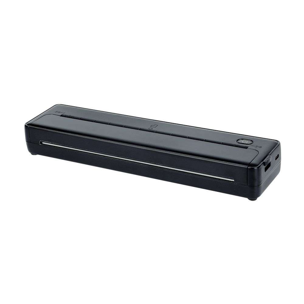 Bluetooth Wireless Thermal Printer Portable A4 Paper Inkless Printer for Home Office School Blackish Blue