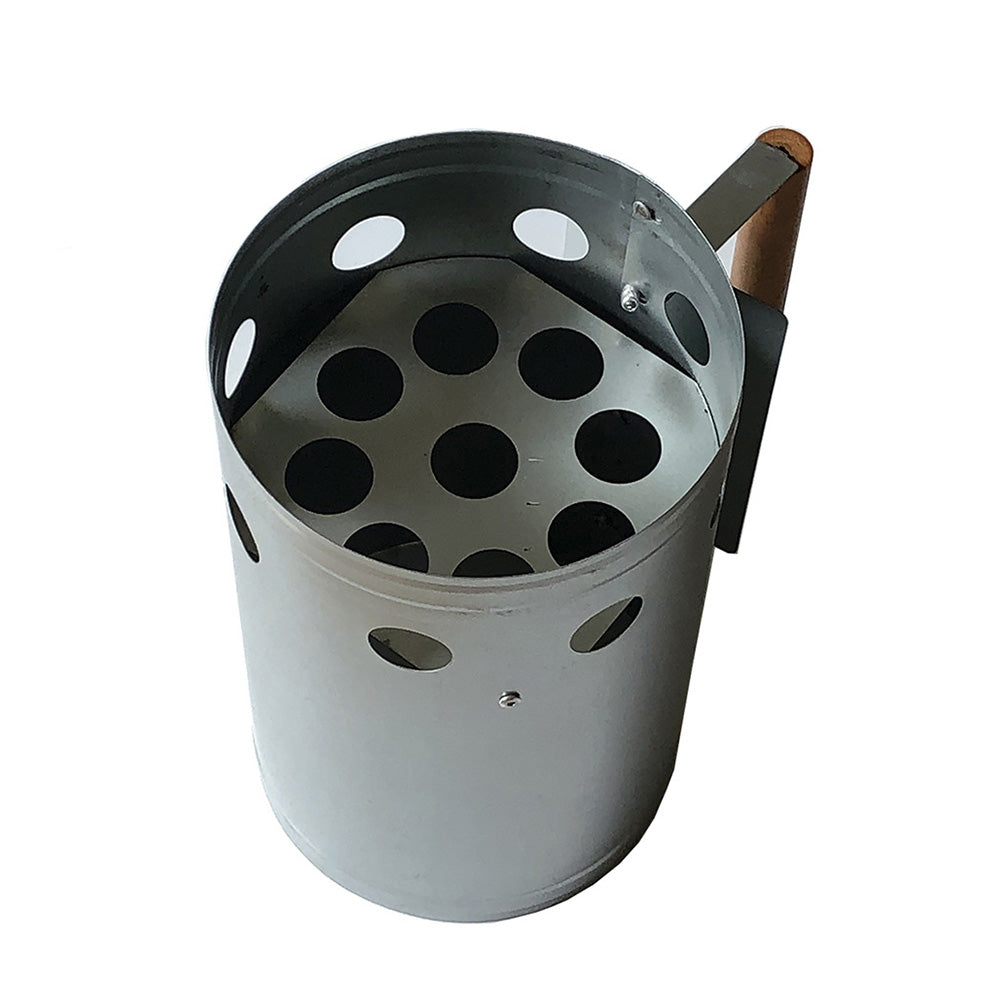 Charcoal Starter Chimney Bucket BBQ Coal Starter for Rapid Fire