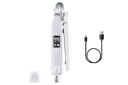 3-in-1 Cat Nail Clippers USB Rechargeable Dog Nail Trimmers with 2 LED Lights