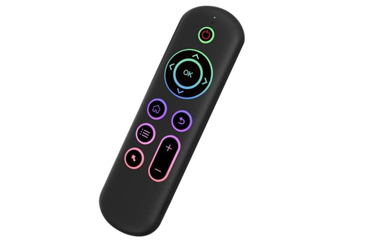 2Pcs Air Mouse Keyboard Remote 2.4G Bluetooth Wireless Backlit for Android PC