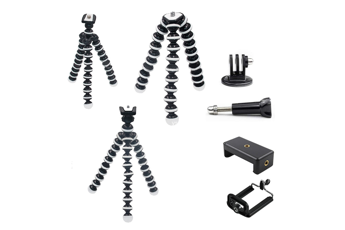 Phone Tripod Octopus Flexible Tripod for Smartphone Sports Action Camera GoPro