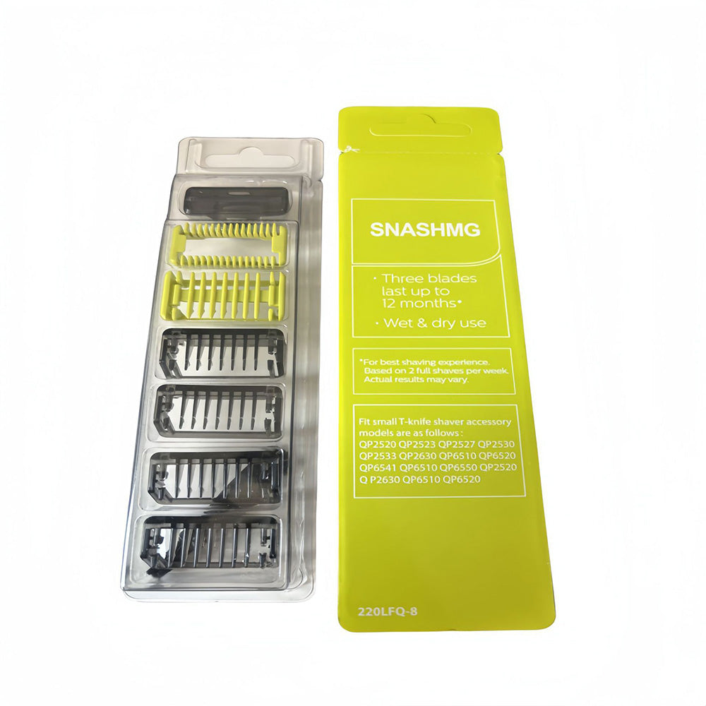 7Pcs Replacement O Blade Guards Beard Trimmer Head for PHILIP OneBlade Razor Shaver QP2520