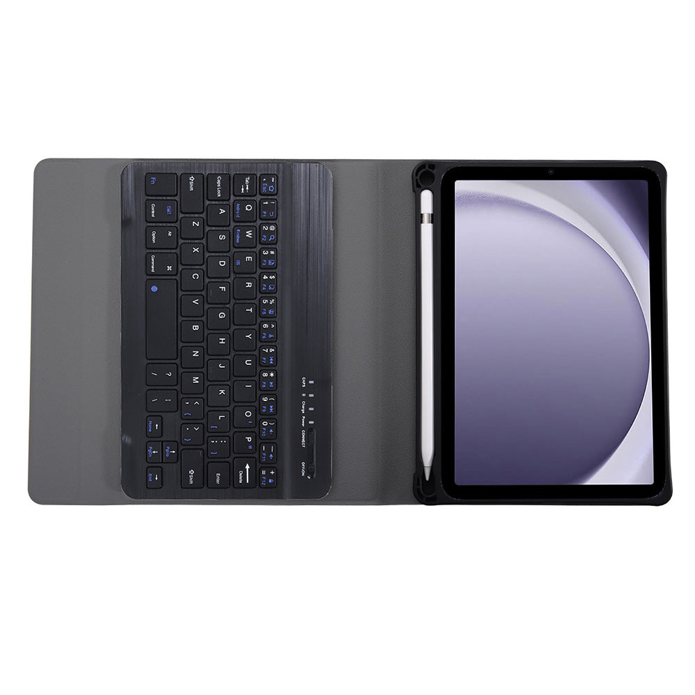 Bluetooth Keyboard with Case Cover for Samsung Galaxy Tablet Black
