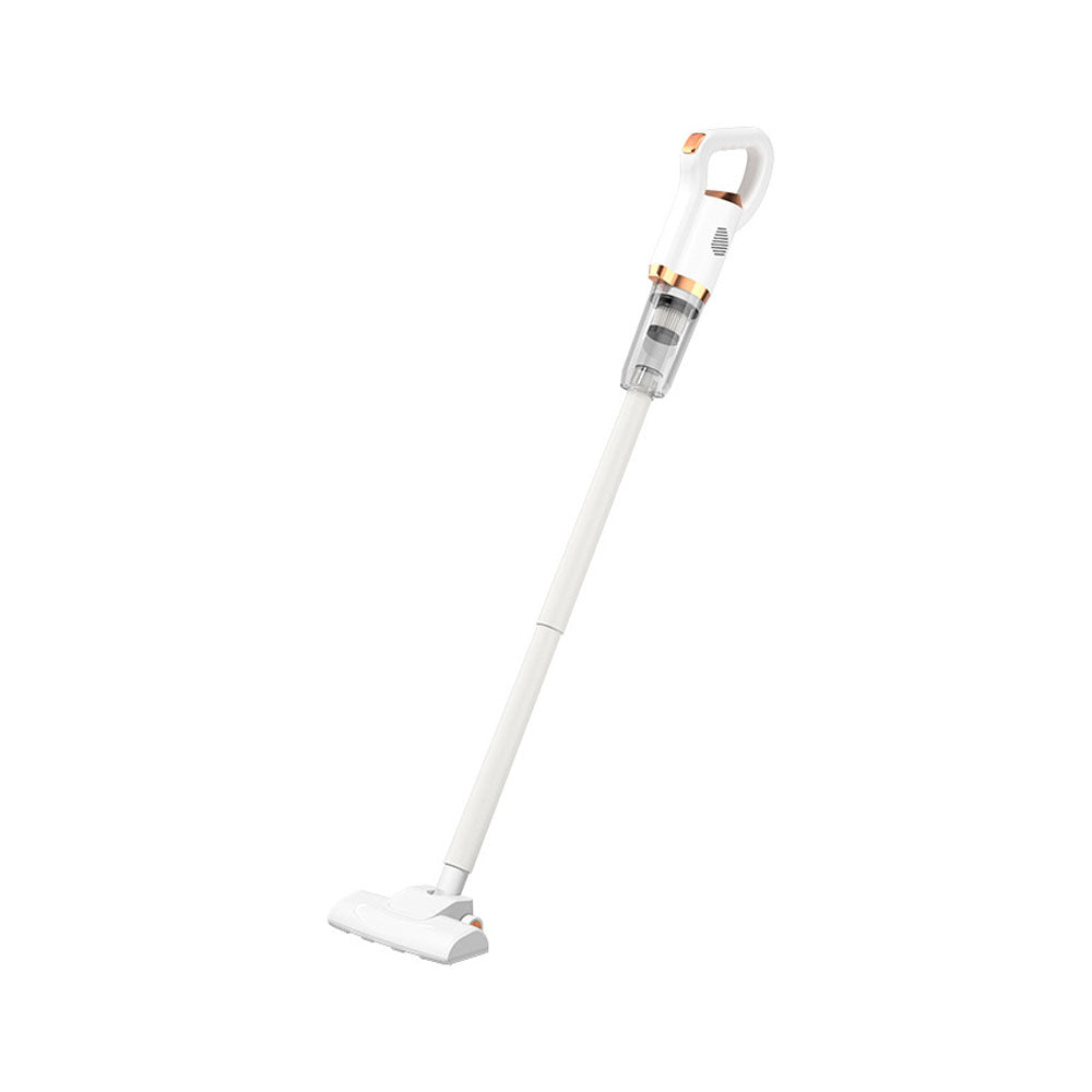 Cordless Electric Stick Vacuum Cleaner Handheld Vacuum Cleaner for Car Carpet Cleaning White