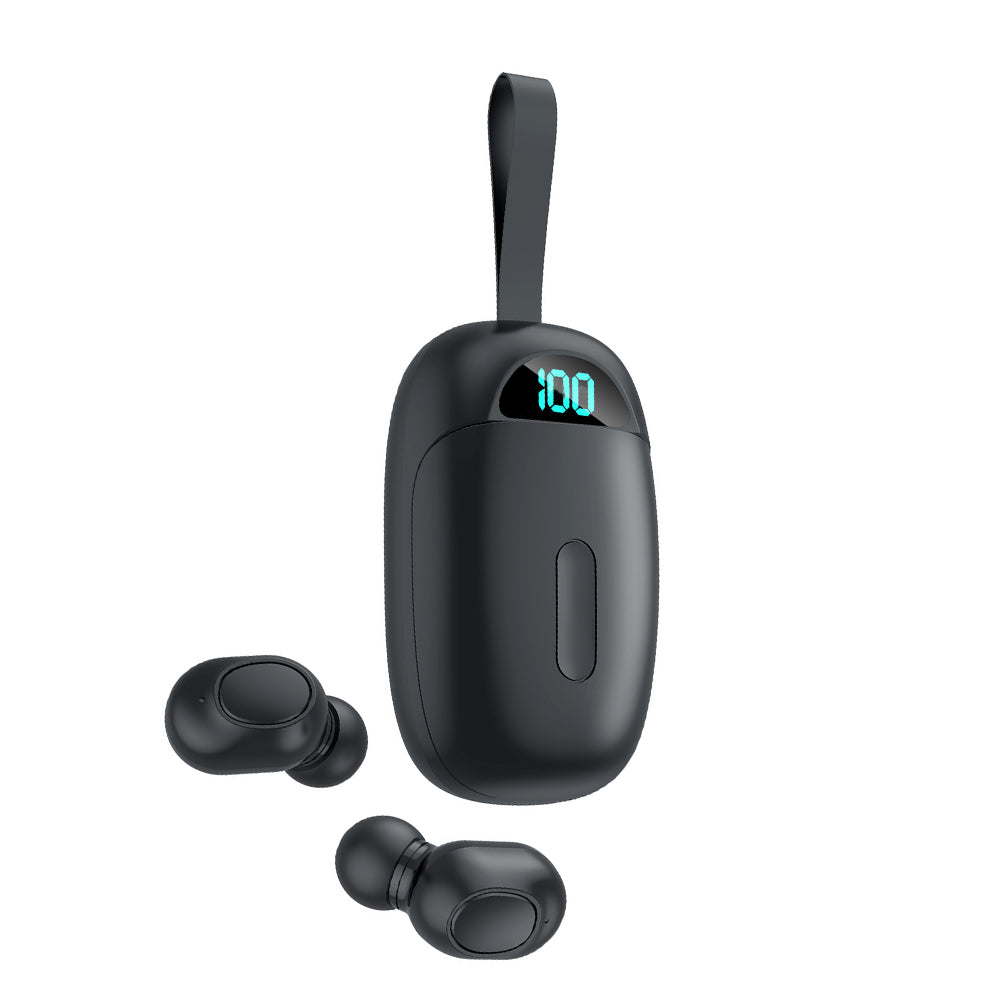 5.0 Bluetooth Wireless Headphones TWS In Earbuds Earphones With Charging Case