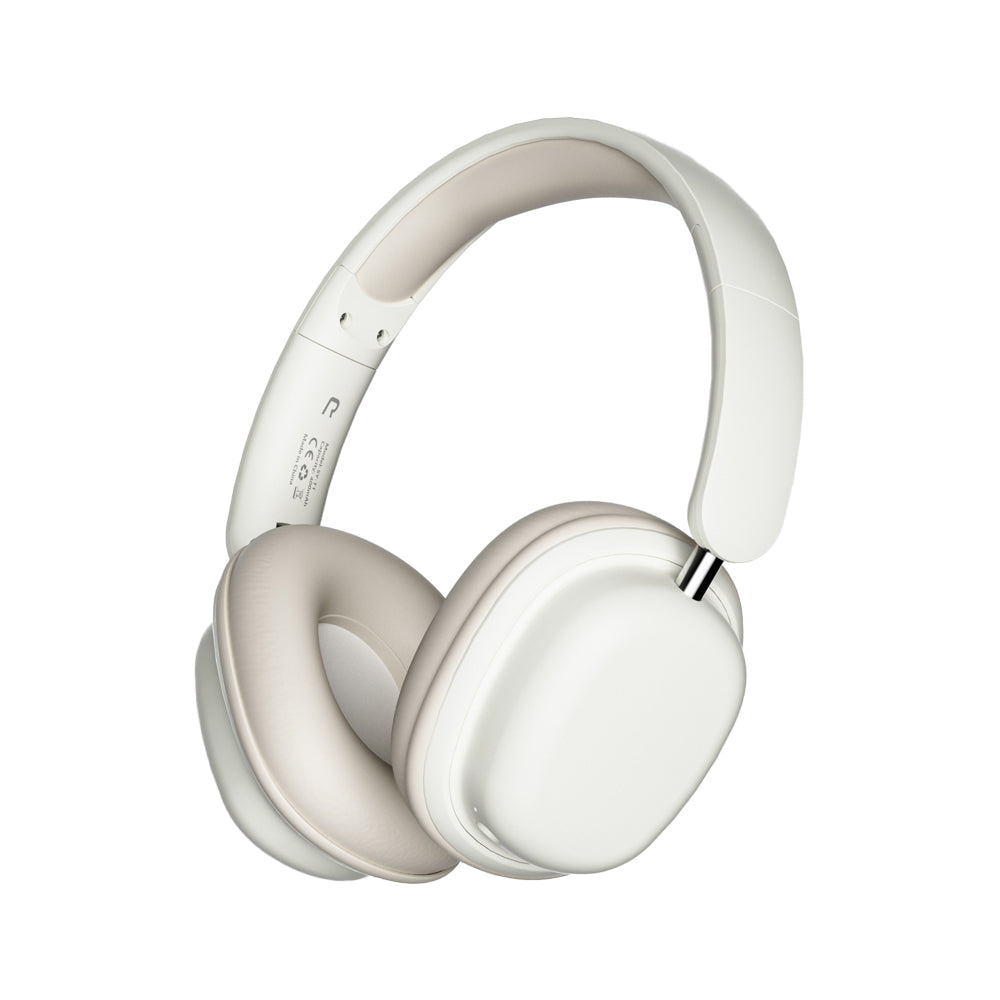 5.3 Bluetooth Wireless Headphones Head-Worn Stereo Headset White