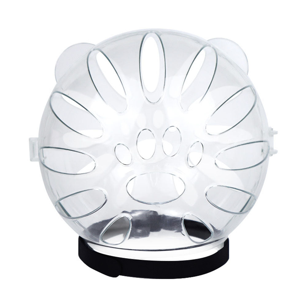 Transparent Cat Hood Astronaut Helmet Muzzle Mask Preventing Biting and Licking