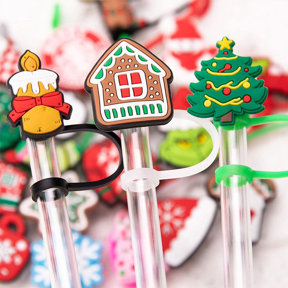 24 Days Christmas Advent Calendar Straw Caps Blind Box Countdown Calendar