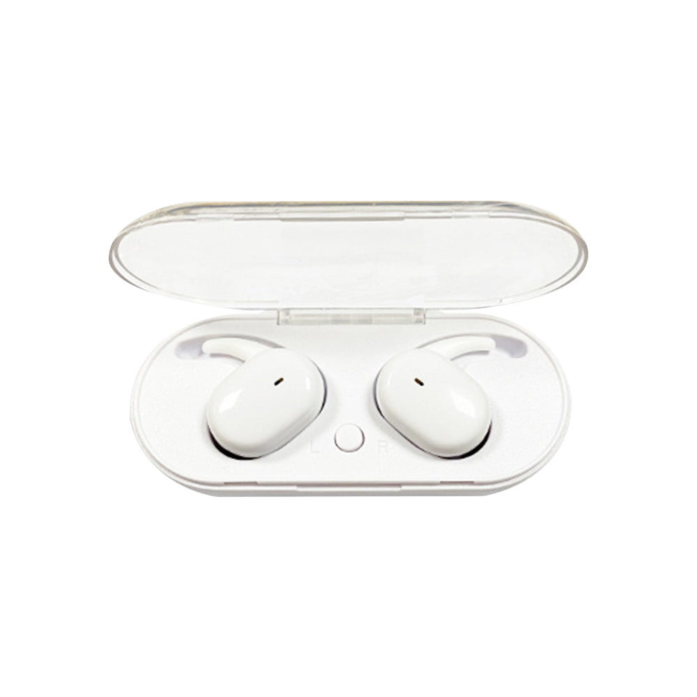Bluetooth 5.0 Wireless Headphones TWS Earphones In Earbuds With Charging Case White
