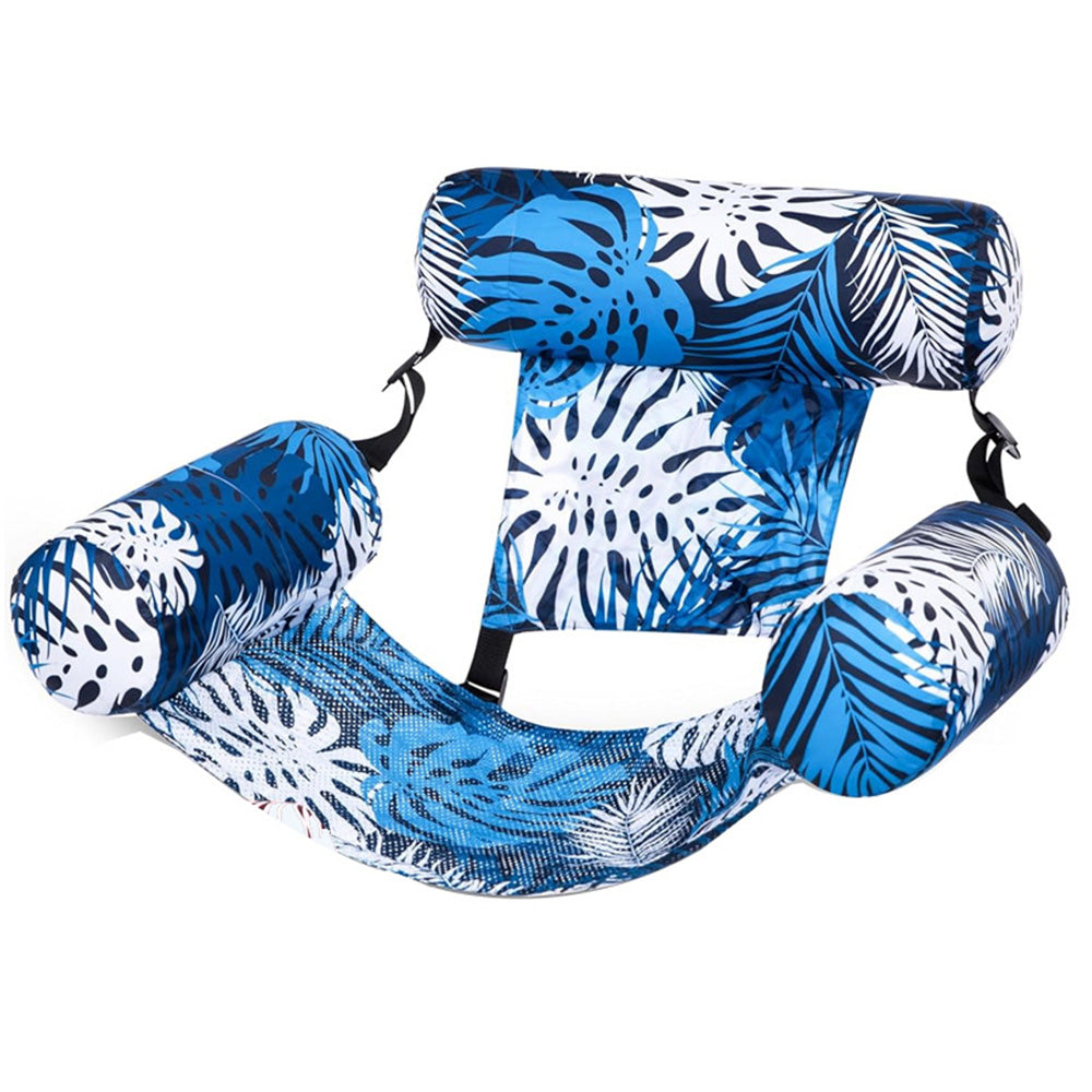 Inflatable Pool Floats ¨C Adult Floating Lounge Chairs for Summer Beach and Pool Parties Blue