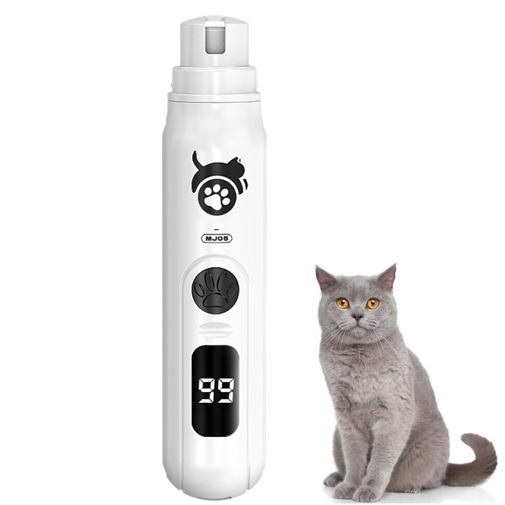LED Display Pet Nail Grinder with 3 Speeds ââ‚?For Dogs & Cats of All Sizes