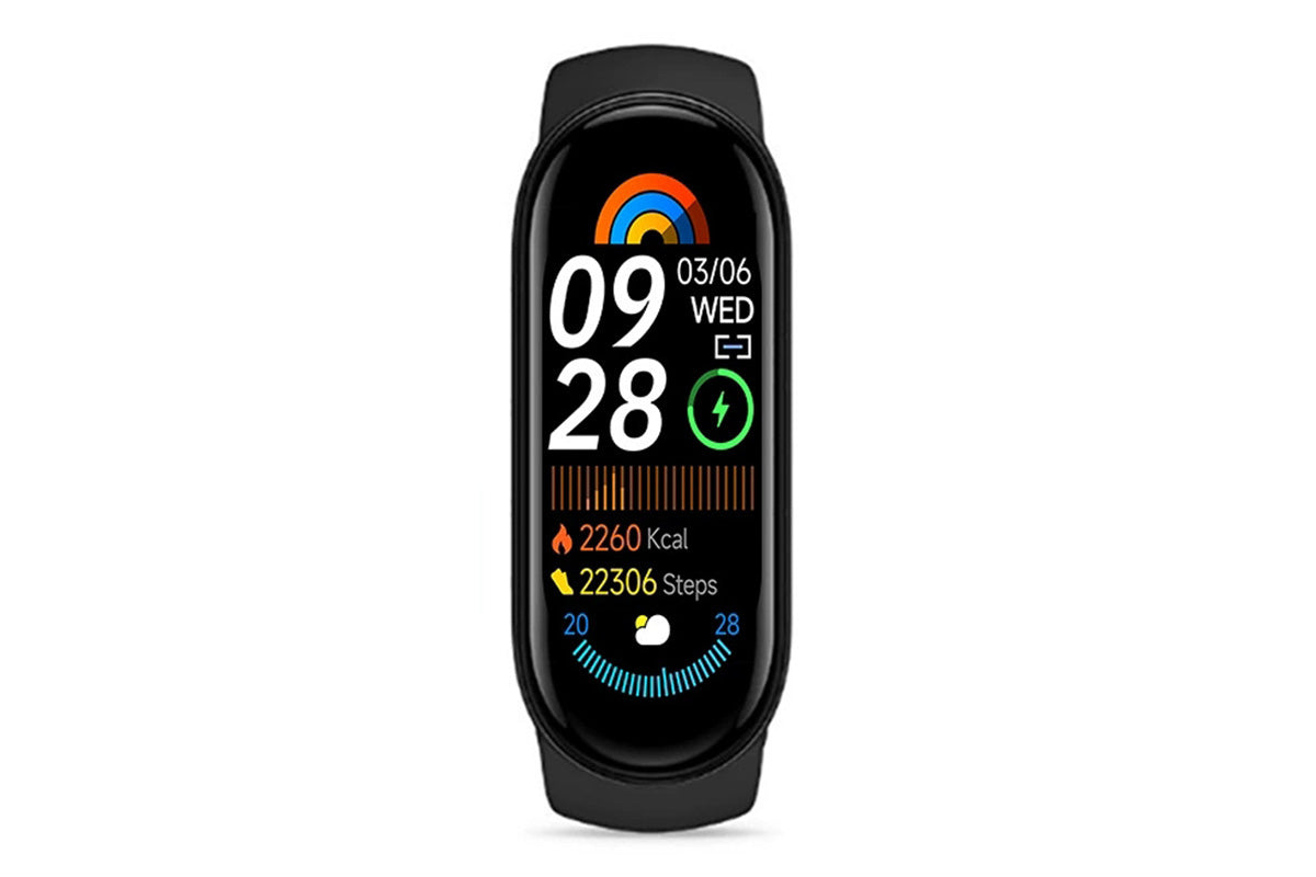 Smart Fitness Tracker Heart Rate Blood Oxygen Blood Pressure Sleep Monitor for Men Women
